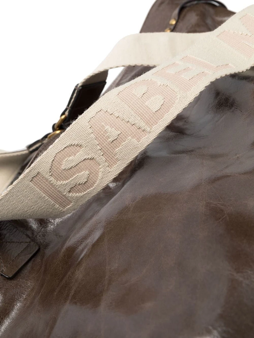 Isabel Marant New In Dark Khaki 'Wardy' Crinkle Tote Bag 7 Isabel Marant New In Dark Khaki 'Wardy' Crinkle Tote Bag