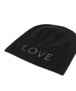 Warm Me Accessories 'Damian Love Black Crystal Hat'