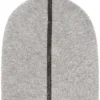 Warm Me Grey 'Damian Stripe Hem Hat' Accessories 2 Warm Me Grey 'Damian Stripe Hem Hat' Accessories