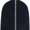Warm Me Navy 'Damian Stripe Hat' Accessories