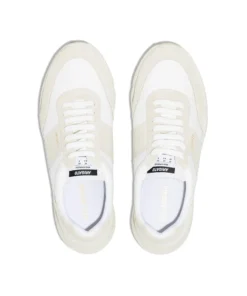 Axel Arigato White And Beige 'Genesis Vintage Runner Trainers'