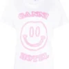 Ganni New In White 'Smiley Hotel T-shirt'