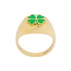 Wilhelmina Garcia ‘Lucky Clover Ring’