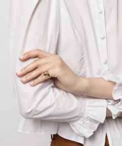 Wilhelmina Garcia 'Pink Tulip Ring' Accessories