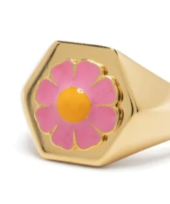 Wilhelmina Garcia 'Pink Daisy Ring'