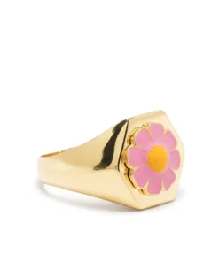 Wilhelmina Garcia 'Pink Daisy Ring'
