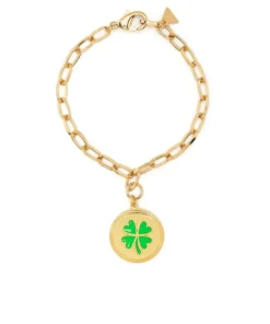 Wilhelmina Garcia 'Lucky Clover Charm Bracelet'