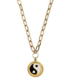 Wilhelmina Garcia 'Yin Yang Chain Necklace' Accessories