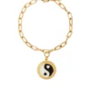 Wilhelmina Garcia 'Yin Yang Charm Bracelet'