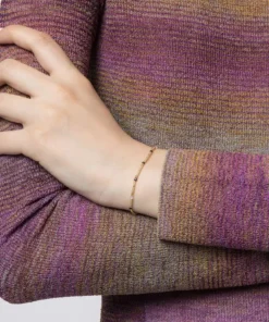 ANNI LU Pale Gold 'Willow 22' Bracelet Accessories