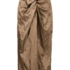 Vince 'Wrapped Detail Midi Skirt' New In
