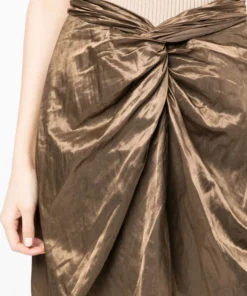 Vince 'Wrapped Detail Midi Skirt' New In 11 Vince 'Wrapped Detail Midi Skirt' New In