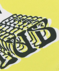 Ganni 'Yellow Smiley Face Graphic Swimsuit'