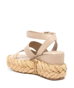 Paloma Barcelo 'Yuli' Raffia Sandals