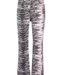 Ganni 'Zebra Jeans'