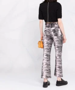 Ganni 'Zebra Jeans'