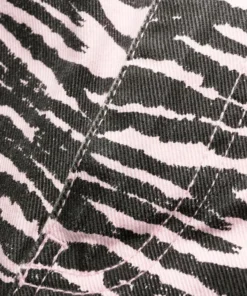 Ganni 'Zebra Jeans'