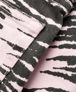 Ganni 'Zebra Jeans'