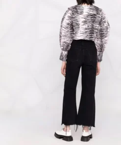 Ganni 'Zebra Stripe Shirt' 17 Ganni 'Zebra Stripe Shirt'