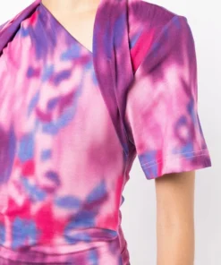 Isabel Marant Etoile 'Zendaya' Printed Mini Dress Clothing