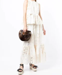 Zimmermann 'Andie Tie Midi Skirt'