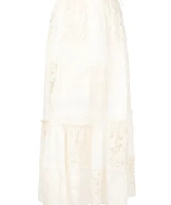 Zimmermann 'Andie Tie Midi Skirt'