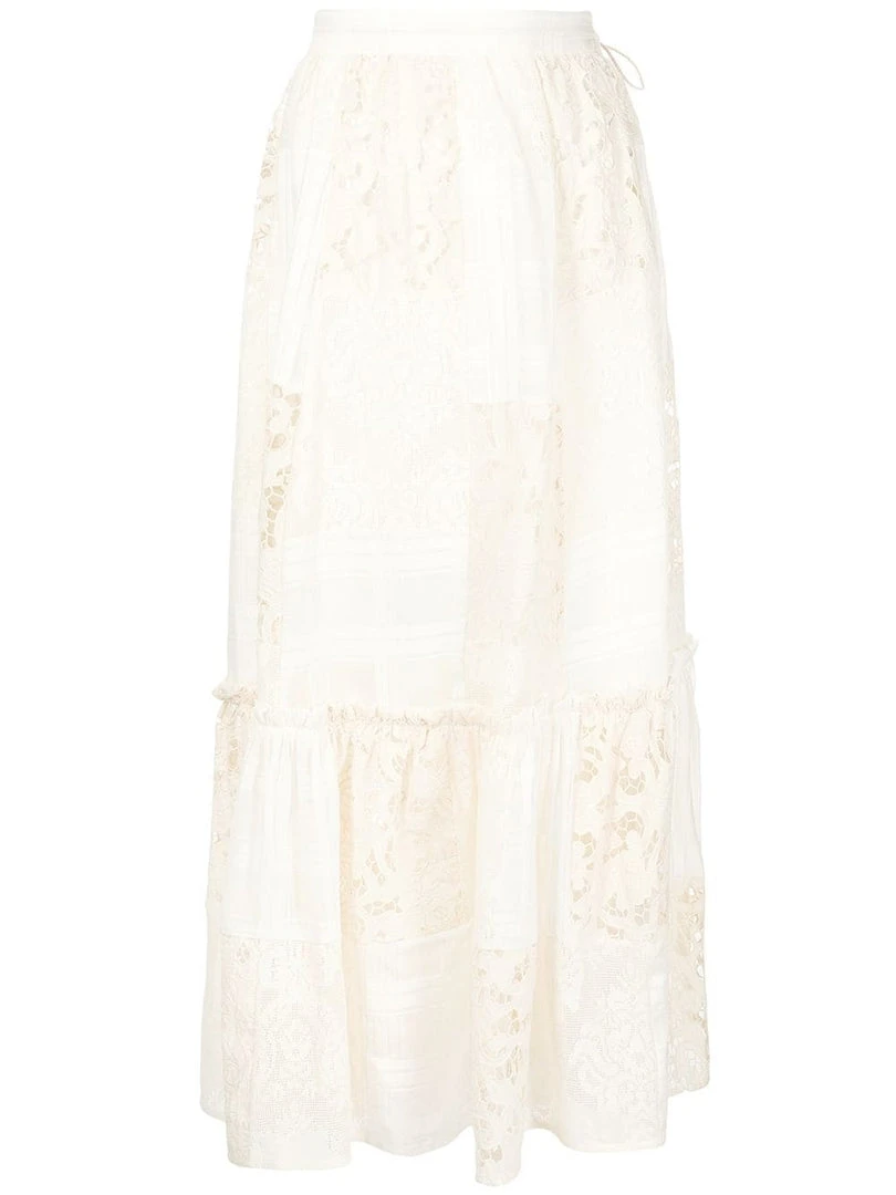 Zimmermann 'Andie Tie Midi Skirt' 3 Zimmermann 'Andie Tie Midi Skirt'