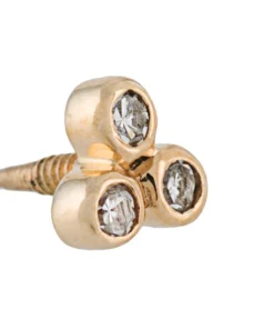 Maria Black 'Diamond Triad Labret' Stud Earring